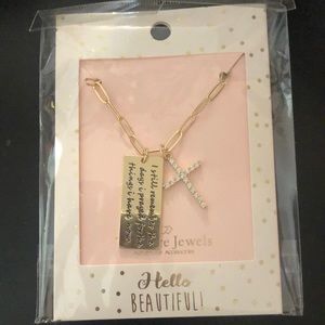 Treasure jewels new cross necklace
